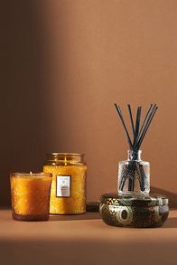 Slide View: 5: Voluspa Japonica Baltic Amber Glass Jar Candle​