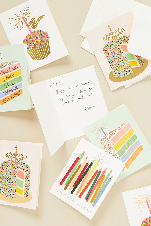 Slide View: 1: Rifle Paper Co. Keepsake Card Boxed Set