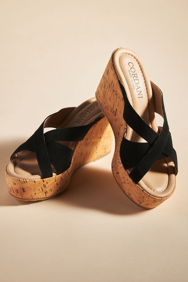 Slide View: 2: Cordani Devon Wedge Heels