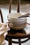 Thumbnail View 1: The Latte Stoneware Pasta Bowls, Assorted Set of 6: Amelie Edition