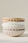 Thumbnail View 2: The Latte Stoneware Pasta Bowls, Assorted Set of 6: Amelie Edition