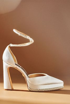 Badgley Mischka Eliana Pointed Platform Heels