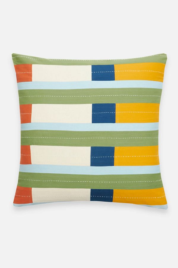 Slide View: 1: Anchal Stamp Throw Pillow