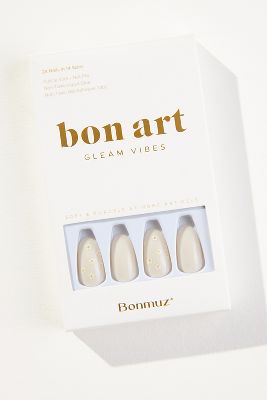 Bonmuz Jelly Press On Nail Set