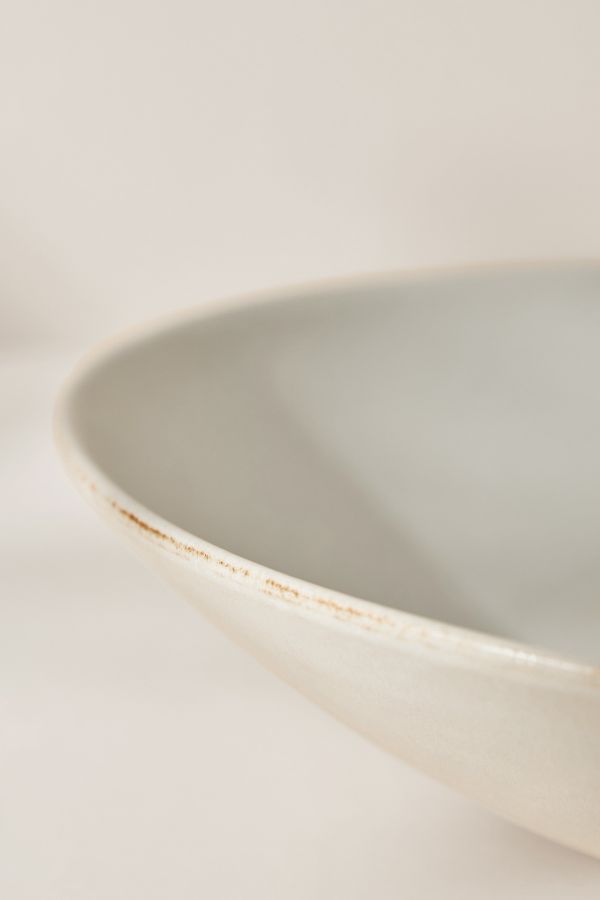 Slide View: 3: The Jasper Portuguese Stoneware Low Serving Bowl