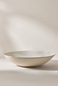 Slide View: 2: The Jasper Portuguese Stoneware Low Serving Bowl