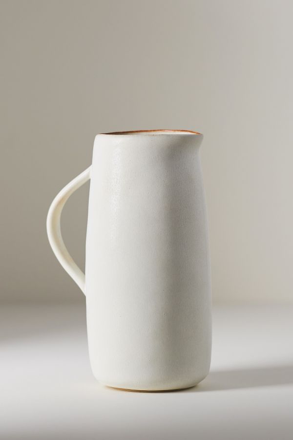 Slide View: 6: The Jasper Portuguese Stoneware Pitcher