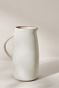 Slide View: 1: The Jasper Portuguese Stoneware Pitcher