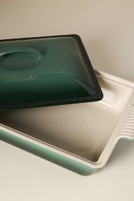 Slide View: 2: Le Creuset 4 QT Heritage Rectangular Covered Casserole