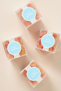 Slide View: 2: Sugarfina Peach Bellini Candy Cubes, Set of 4