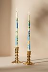 Thumbnail View 1: Venetian Handpainted Garden Taper Candles, Set of 2