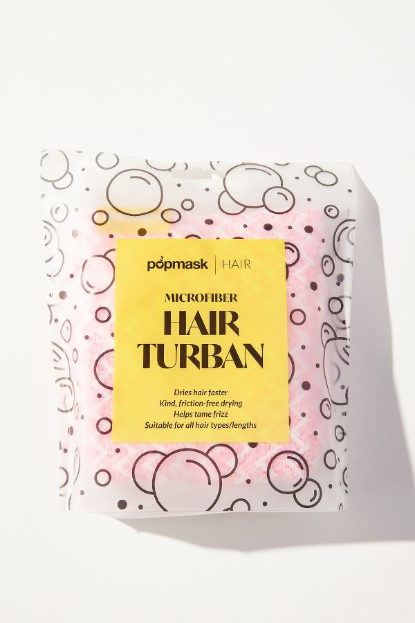 Slide View: 2: Popmask Microfiber Hair Wrap