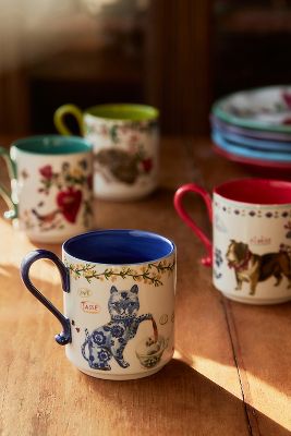 Tasse Heritage Nathalie Lete pour Anthropologie