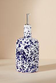 Slide View: 1: Vietri Amalfitana Splatter Olive Oil Bottle