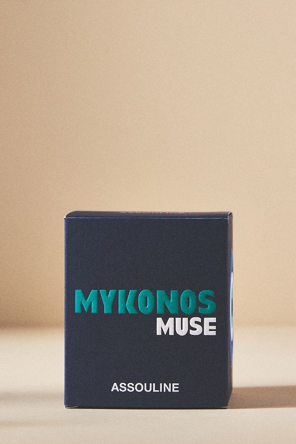 Slide View: 4: Assouline Mykonos Muse Boxed Candle