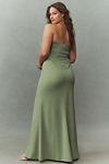 Thumbnail View 5: BHLDN Adalynn Strapless Stretch Crepe Maxi Gown