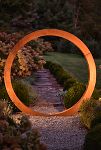 Thumbnail View 2: Weathering Steel Moon Gate