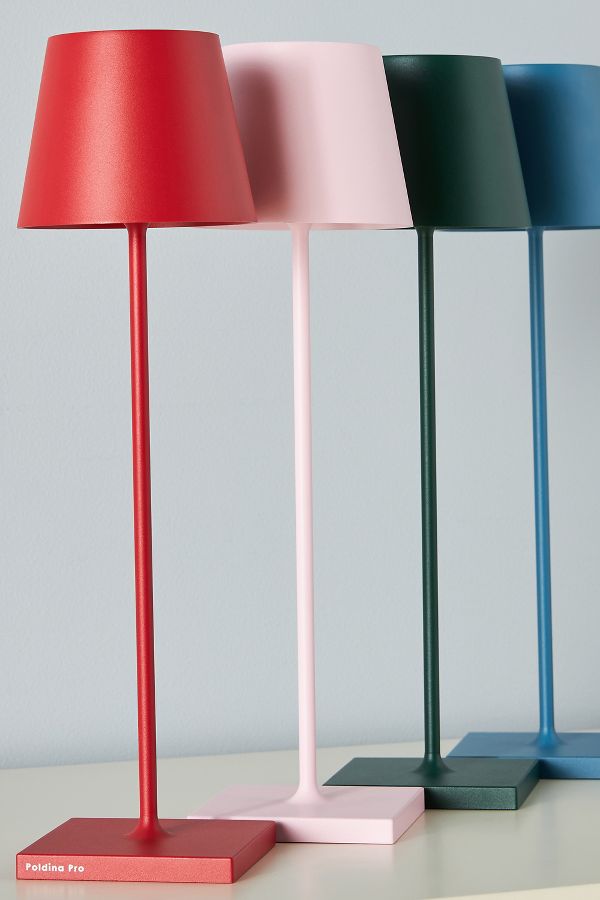 Slide View: 1: Poldina Pro Rechargeable LED Portable Table Lamp