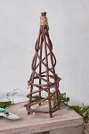 Thumbnail View 4: Woven Willow Mini Garden Obelisk