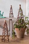 Thumbnail View 1: Woven Willow Mini Garden Obelisk