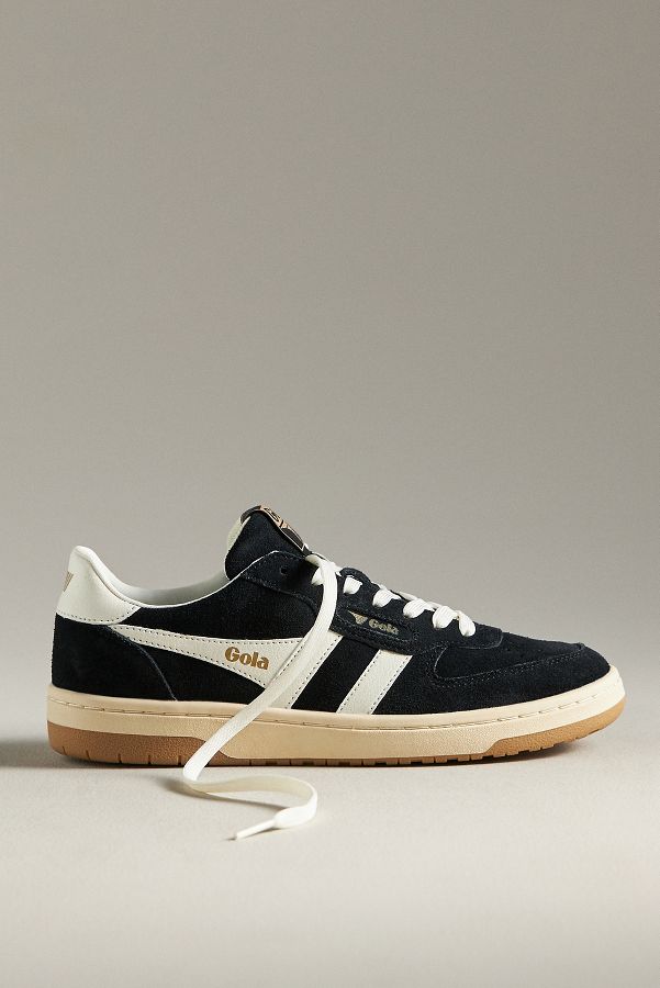 Slide View: 2: Gola Hawk Suede Sneakers