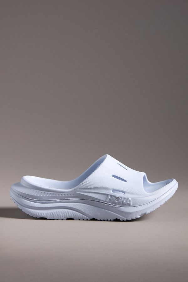 Slide View: 1: HOKA® ORA Recovery Slide 3 Sandals