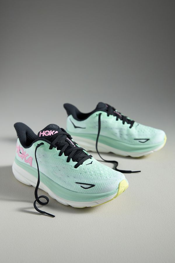 Slide View: 1: HOKA® Clifton 9 Sneakers