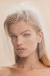 Thumbnail View 2: Twigs & Honey Double-Layer Birdcage Veil