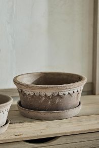 Slide View: 6: Bergs Copenhagen Terracotta Bowl + Saucer Set