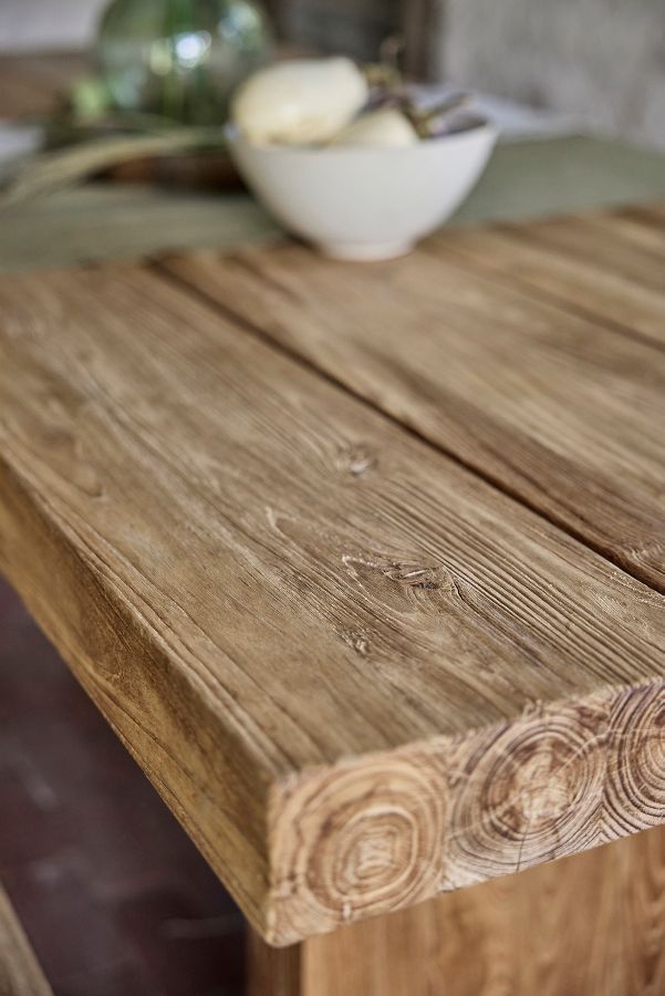 Slide View: 4: Horizon Teak Dining Table