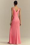 Thumbnail View 2: BHLDN Stella Sleeveless V-Neck Stretch Crepe Maxi Dress