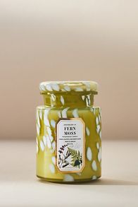 Slide View: 3: Apothecary 18 Fresh Fern Moss Glass Jar Candle