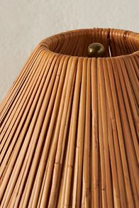 Slide View: 6: Delphine Rattan Table Lamp