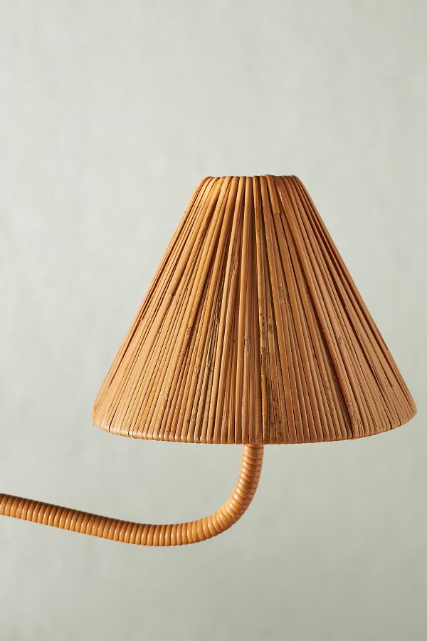 Slide View: 5: Delphine Rattan Chandelier