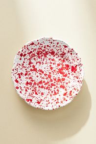 Slide View: 1: Vietri Amalfitana Splatter Salad Plate