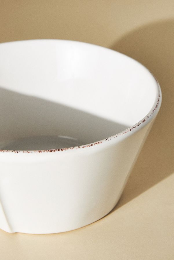 Slide View: 2: Vietri Lastra Stacking Cereal Bowl