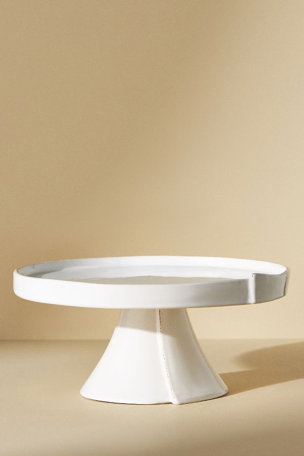 Slide View: 2: Vietri Lastra Cake Stand