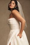 Thumbnail View 6: Wtoo by Watters Phoebe Strapless Draped A-Line Wedding Gown