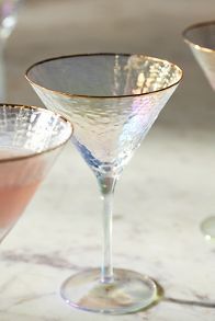 Slide View: 2: Zaza Lustered Martini Glasses, Set of 4