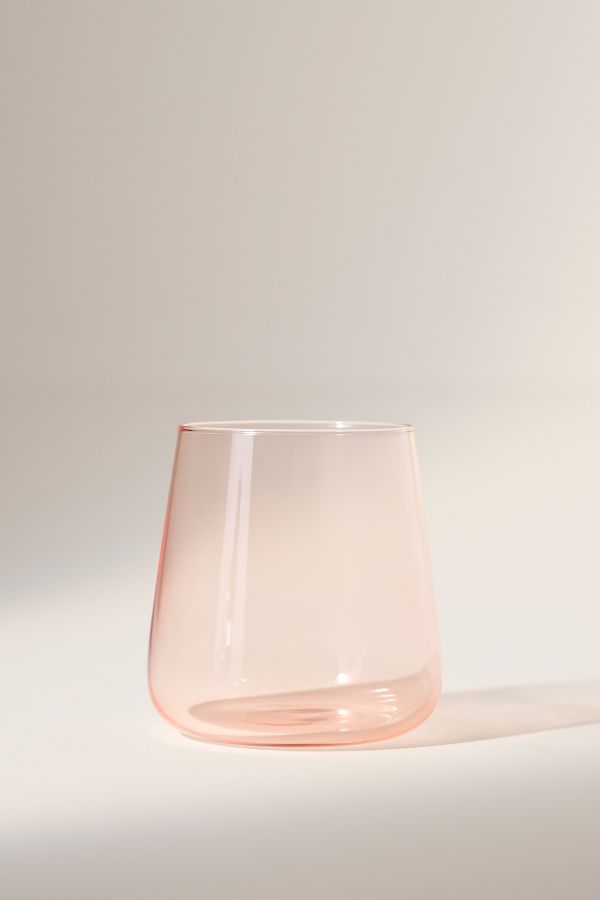 Slide View: 2: Morgan Stemless Wine Glasses, Set of 4