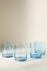 Slide View: 3: Morgan Double Old Fashioned Glasses, Set of 4