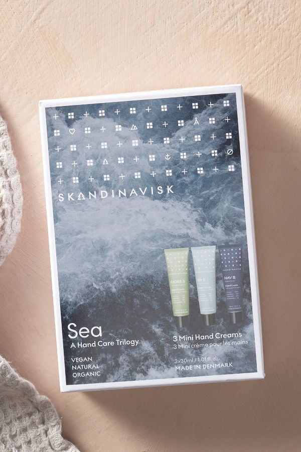 Slide View: 2: Skandinavisk Mini Hand Cream Set of 3, Sea