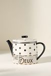 Thumbnail View 1: The Bistro Tile Stoneware Teapot