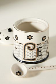 Slide View: 2: Bistro Tile Sugar Bowl