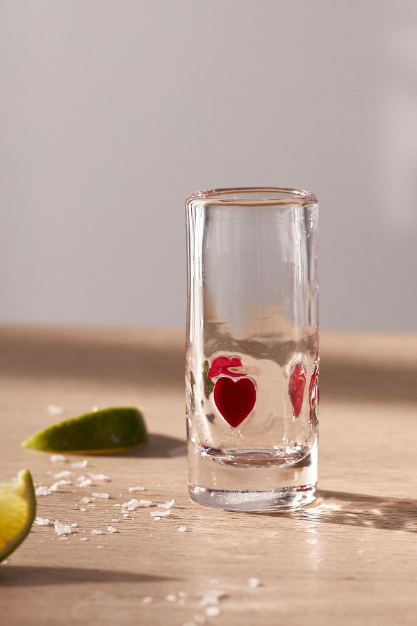 Vista diapositiva: 4: Lucky Icon Shot Glasses, Set of 4