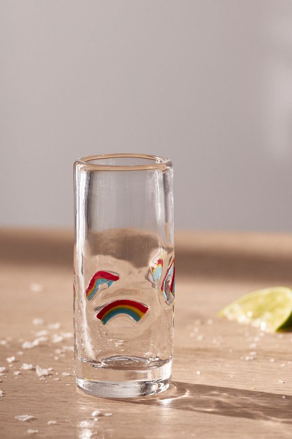 Vista diapositiva: 5: Lucky Icon Shot Glasses, Set of 4