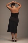 Thumbnail View 6: BHLDN Hayden Strapless Stretch Crepe Midi Dress