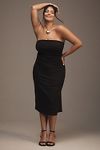 Thumbnail View 7: BHLDN Hayden Strapless Stretch Crepe Midi Dress