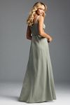 Thumbnail View 2: BHLDN Sophia Square-Neck Satin Maxi Dress