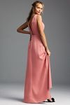 Thumbnail View 3: BHLDN Alice High-Neck Satin Maxi Dress